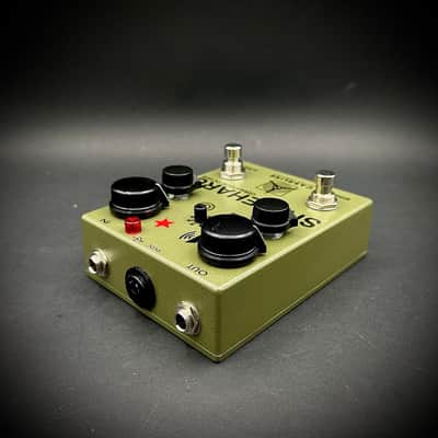Caroline Guitar Shigeharu Germanium Octave Fuzz - Army Green LTD Run #2 image 3