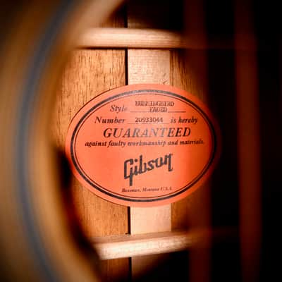 Gibson Hummingbird Faded Natural Satin 2023 image 20