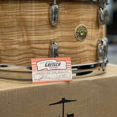 GRETSCH 14X7 USA CUSTOM 140TH ANNIVERSARY SNARE DRUM - FLOOR MODEL | GRGL0714S6NK140-D image 6