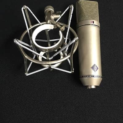 Neumann U 87 Large Diaphragm Multipattern Condenser Microphone 1967 - 1985 Nickel image 1