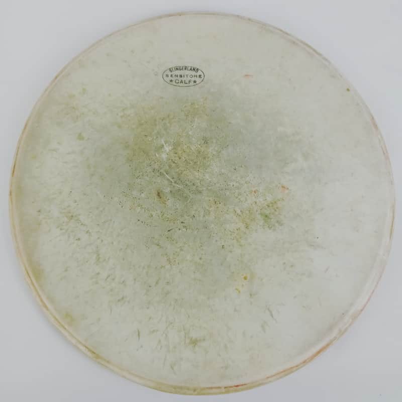 Slingerland "Sensitone" 14"Calf Skin Snare Drum Vintage 30s Floor Tom Radio King image 1