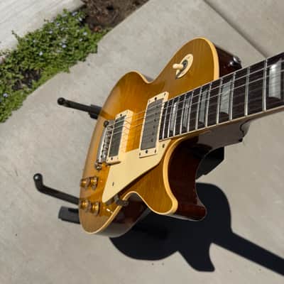 Gibson Les Paul 59 Standard Murphy Lab Heavy Aged Lemon Busrt - Murphy Lab Heavy Aged Lemon Burst image 4