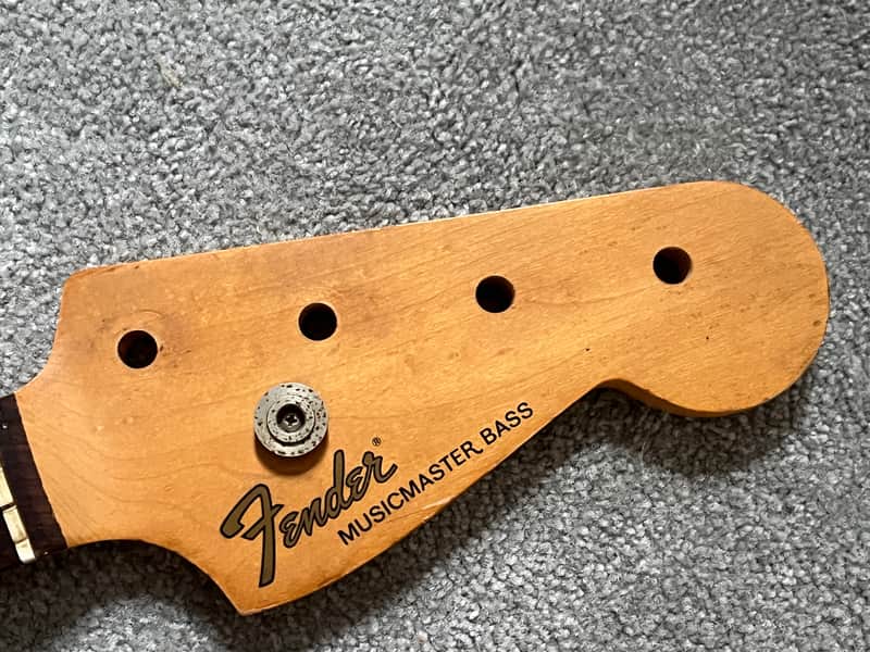 1971 Fender Musicmaster bass neck image 1