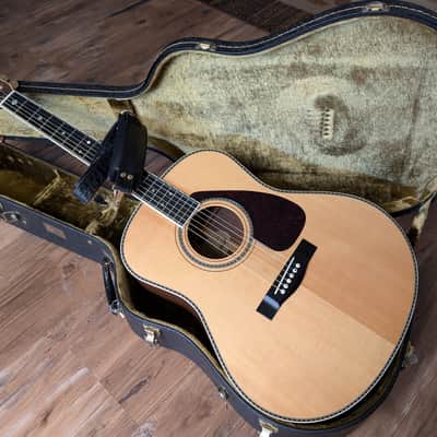 Yamaha L-15 Luxury Series Acoustic Dreadnought Guitar Japan 1980 Natural W/OHSC Strap image 1