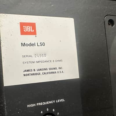 JBL JBL L50 vintage speakers image 3