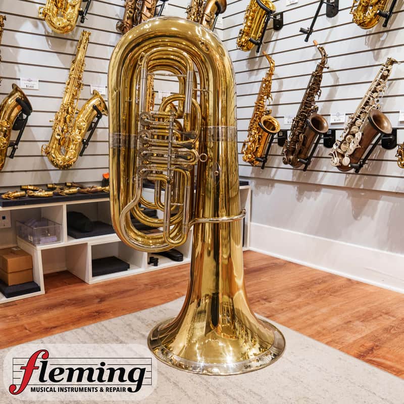 Miraphone 90A Kaiser-Tuba - 5/4 Size, Rotary Valves, Lacquer (Ex-USAF) image 1