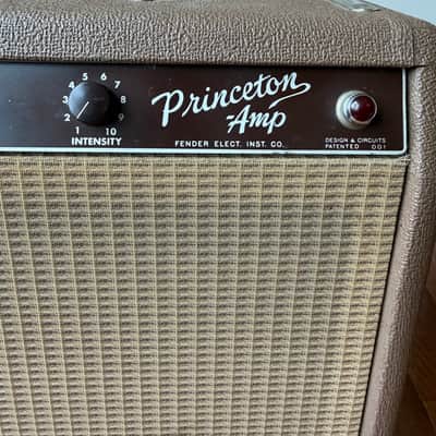 1963 Fender Princeton 6G2 Brownface Guitar Amp image 5