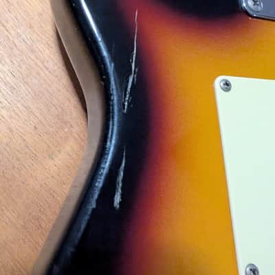Fender Japan MST-32 Short Scale Stratocaster 1991-1992 - Sunburst image 12