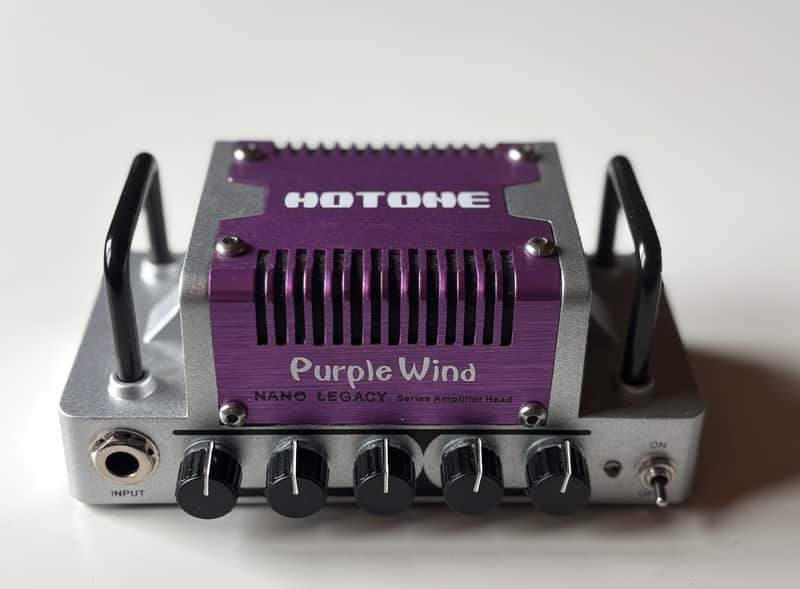 Hotone Nano Legacy Purple Wind 5-Watt Guitar Head 2010s - Black image 1