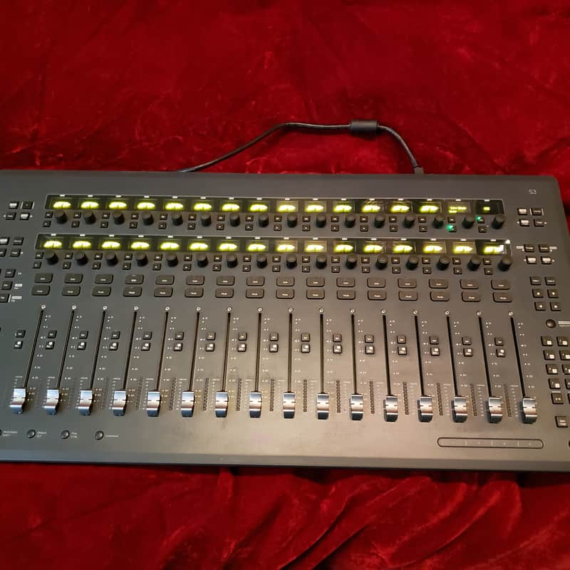 2010s Avid S3 16-Fader Pro Tools Control Surface Black