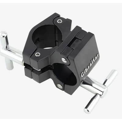 Gibraltar Road Series 1.5" Black Right Angle Drum Rack Clamp image 1