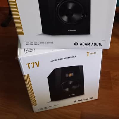 ADAM Audio T7V 7" Active Studio Monitors (Pair) 2010s - Black image 4