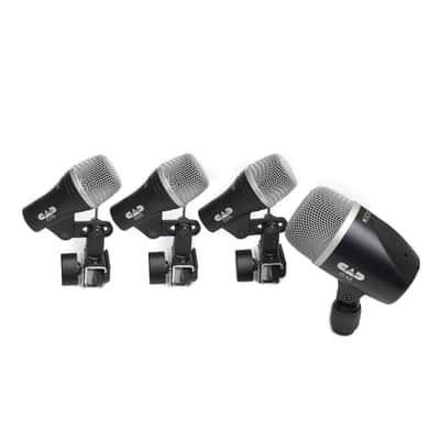 CAD Audio 4-Piece Drum Mic Pack - Includes Kick Mic, Snare Mic and 2 Tom Mics (STAGE4-U) image 1