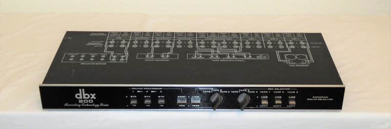 dbx 222 Noise Reduction | dbx 200 Program Route Selector
