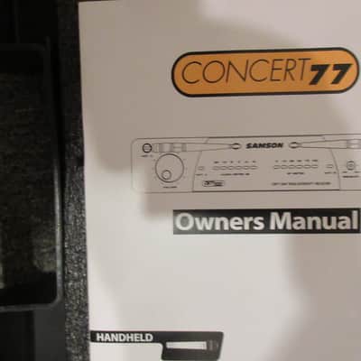 Samson Concert 77 Wireless System Used image 7
