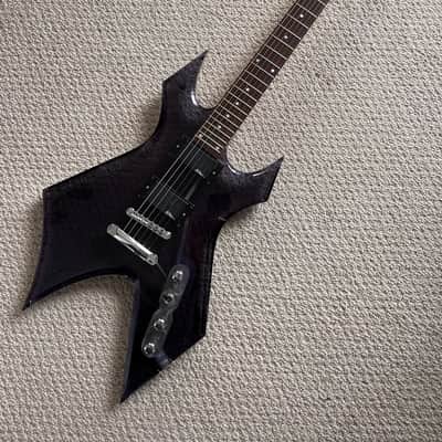 1999 B.C. Rich Warlock Acrylic Clear “Smoke” with Original Hardshell Case image 2