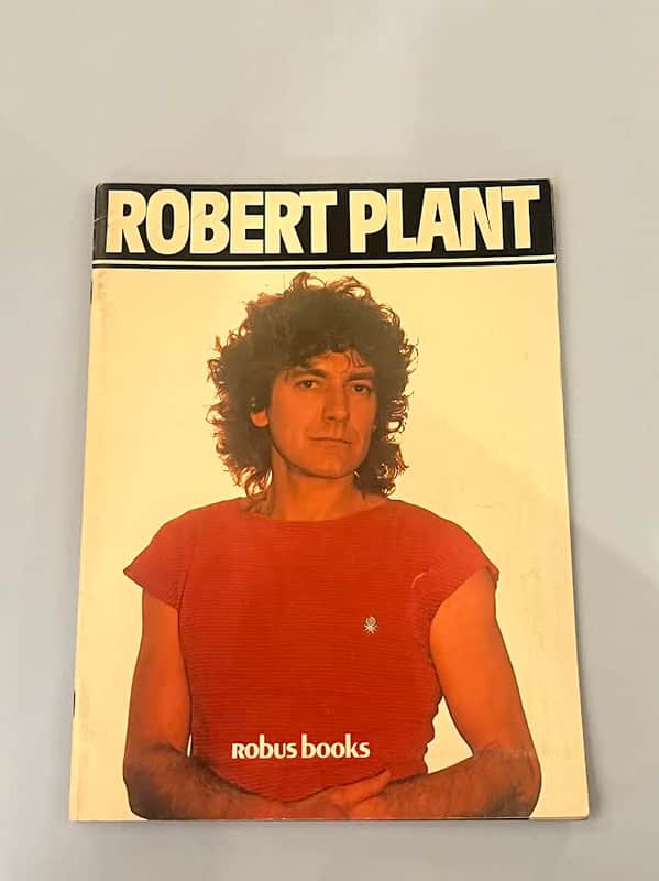 Robus Books Robert Plant Book with Poster inside