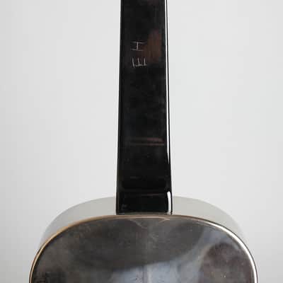 National Silvo Lap Steel Electric Guitar (1938), ser. #C-1296, original black hard shell case. image 8