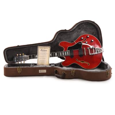 Eastman T64/v Thinline Antique Red Varnish w//Lollar Pickups & Bigsby image 9