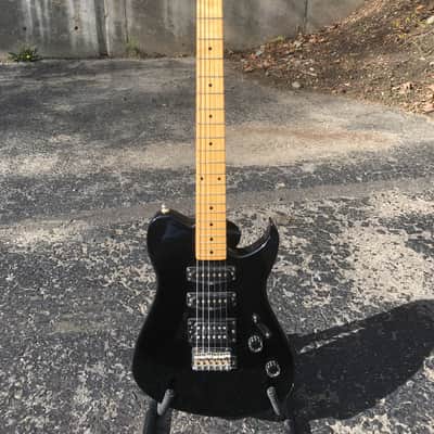 Squier Bullet 1 Japan Telecaster 1980s Black image 1