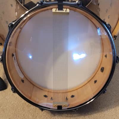 Fallen Oak Drums Maple 14x5.5 Stave Snare Drum image 5