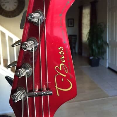 Trace Elliot T-BASS SE 1998 Candy Apple Red image 11