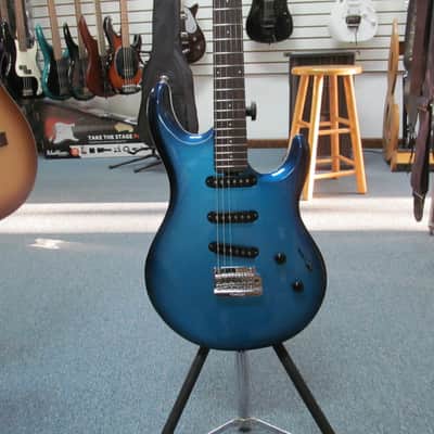 Ernie Ball Music Man Luke 4 Electric Guitar Diesel Blue w/ Case *** BRAND NEW - FULL WARRANTY *** image 1