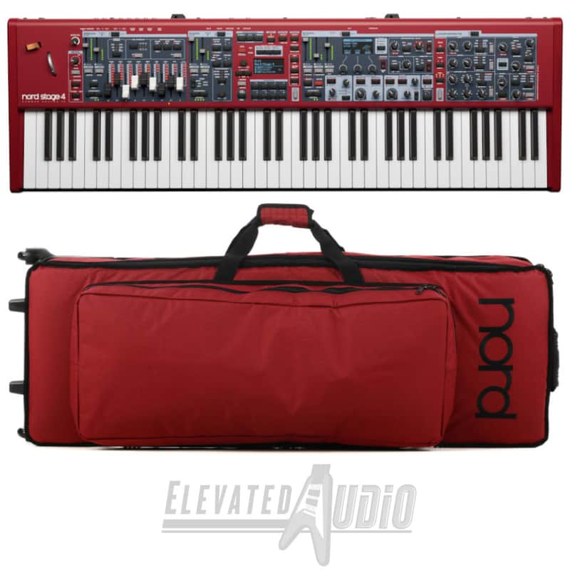 Nord Stage 4 HA73 w/ Hammer Action & FREE NORD Rolling Carry Bag. BUY NOW ! image 1
