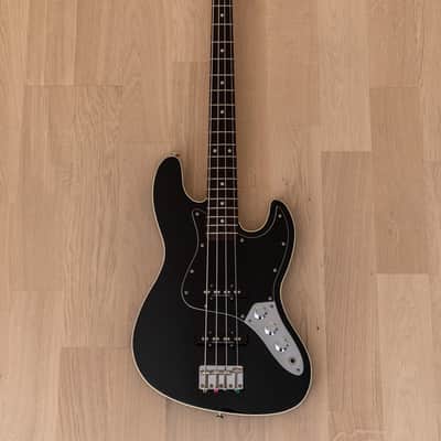 2005 Fender Aerodyne Jazz Bass AJB-M/DJ Medium Scale 32" Black, Japan CIJ image 2