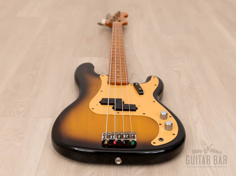 1981 Fernandes The Revival RPB-50 P Bass 1950s-Spec Sunburst