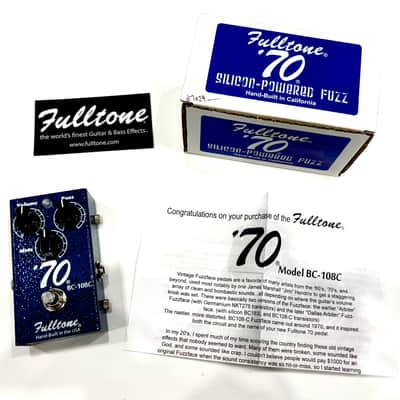 Fulltone '70 BC-108C V2 2010s - Blue image 1