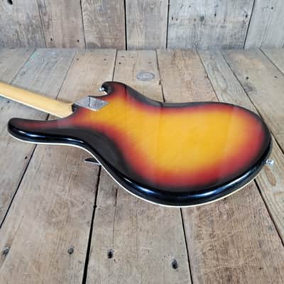 Silvertone Model 1445 1960s MIJ w/ original case - Sunburst image 14
