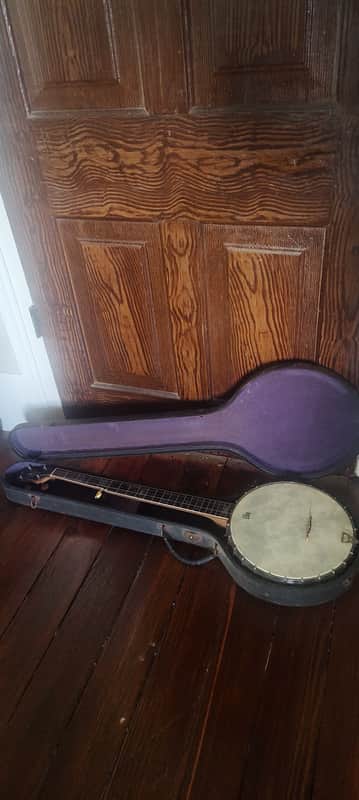 1920 Bacon Professional FF No. 2 Banjo w/ Original Case image 1
