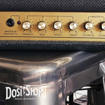 Marshall JCM 900 Model 2500 50-Watt Hi Gain Master Volume MkIII Head 1990s - Black image 5