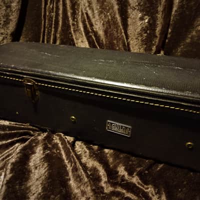 Guild Vintage Rare Ess and Ess Acoustic Guitar Case 1960s Faux Alligator image 3