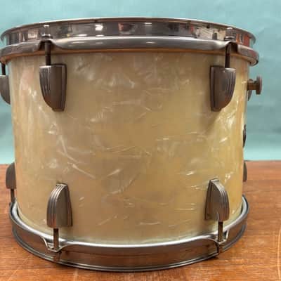 WFL Ludwig 9”x13” Rack Tom 1948-1952 - White Marine Pearl WMP image 9