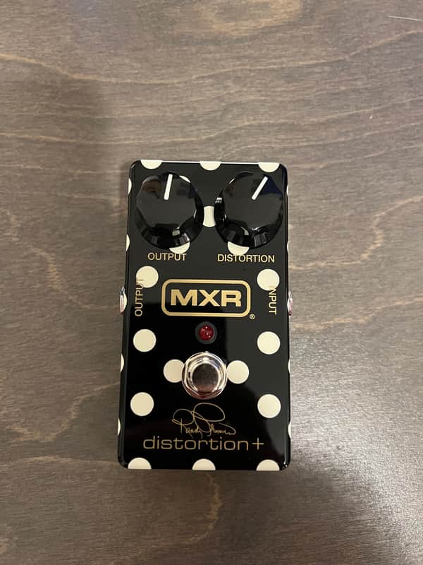 MXR RR104 Randy Rhoads Signature Special Edition Distortion + 2024 - Present - Black / White Polka Dots image 1