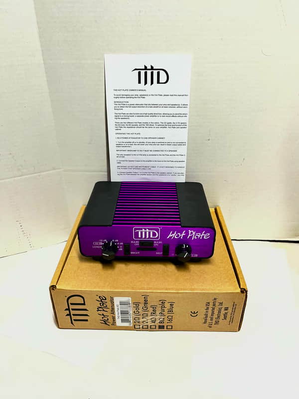 THD Hot Plate 8Ω ②アッテネーター THD Hotplate 8Ω Power Attenuator - Purple - The Music Den