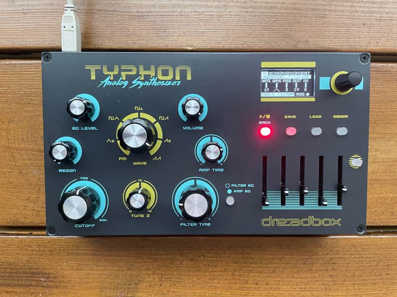 Dreadbox Typhon Analog Synthesizer 2020 - 2021 - Black image 1