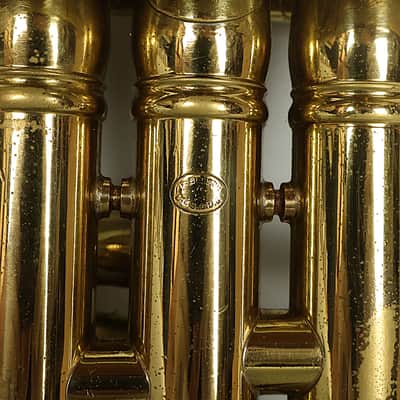 Post War French Besson Trumpet Brevete Amazing Horn! Original Lacquer! Beauty! image 9