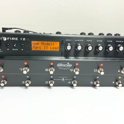 Atomic AmpliFIRE 12 Modeling Guitar Multi-Effects Amp Modeler Pedal 5 Pitch Shifter Harmonizer Whammy Perfect match for an Atomic CLR Reference FRFR Monitor Satchel the lead guitarist for Steel Panther used one live. image 8