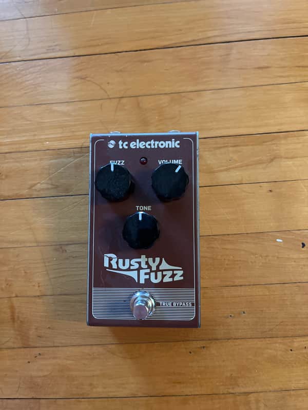 TC Electronic Rusty Silicon Fuzz 2017 - Present Dark Red image 1