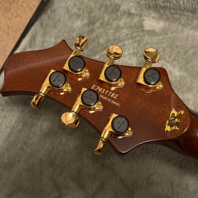 ESP Custom Shop Mystique CTM 2019 NAMM Showpiece Burl Top image 7