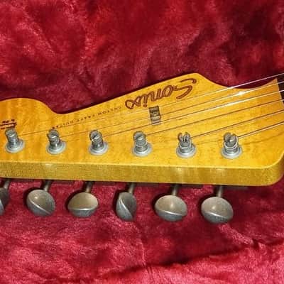 RARE 2009 Momose Sonix Custom Craft Guitar ST-62 3TS <> FLAME Maple Neck <> Bacchus Deviser <> Custom Shop Level Quality <> Momose Stratocaster Tweed Case <> 100% Original image 12
