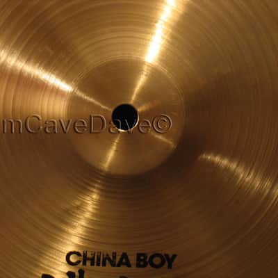 CRACKED 17" K ZILDJIAN CHINA BOY cymbal, BLOCK LETTER, DEMO VIDEO! image 7