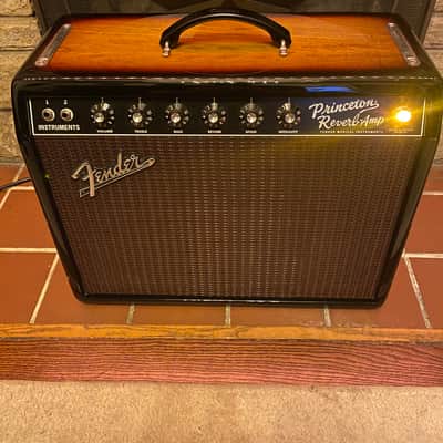 Fender '65 Princeton Reverb Reissue FSR Limited Run 15-Watt 1x10" Celestion Gold Combo 2015 -Rare Ash Wood Cab 3-Tone Sunburst image 5
