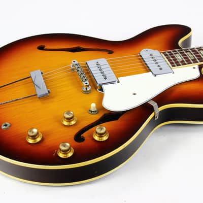 1966 Epiphone Casino Sunburst ala John Lennon Beatles Vintage 1960s image 16