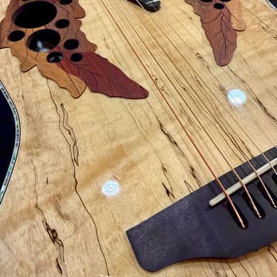 Ovation CE44P Celebrity Elite Plus 2010s - Spalted Maple image 2