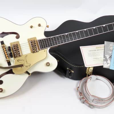 2018 Gretsch White Falcon Limited Edition 62 Reissue G6136T-62-LTD - White Finish - COA & Case Candy! image 5