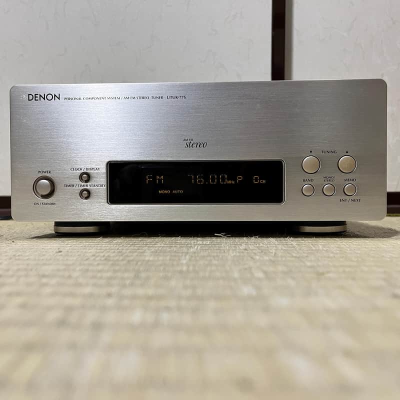 Denon UTUK-77S AM/FM Tuner Unit — 77S Series Hi-Fi Component image 1